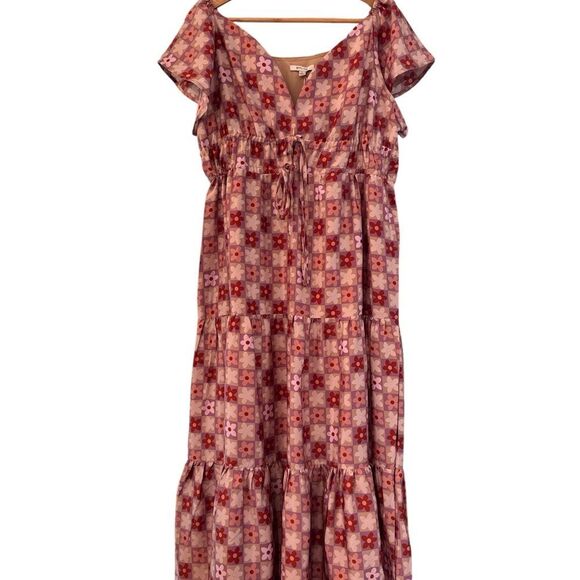 BTFL Life Floral Pink Maxi Dress - Picture 2 of 6